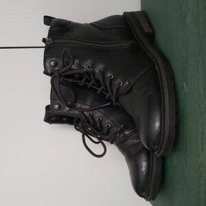 Size 8 Black Combat Boots
